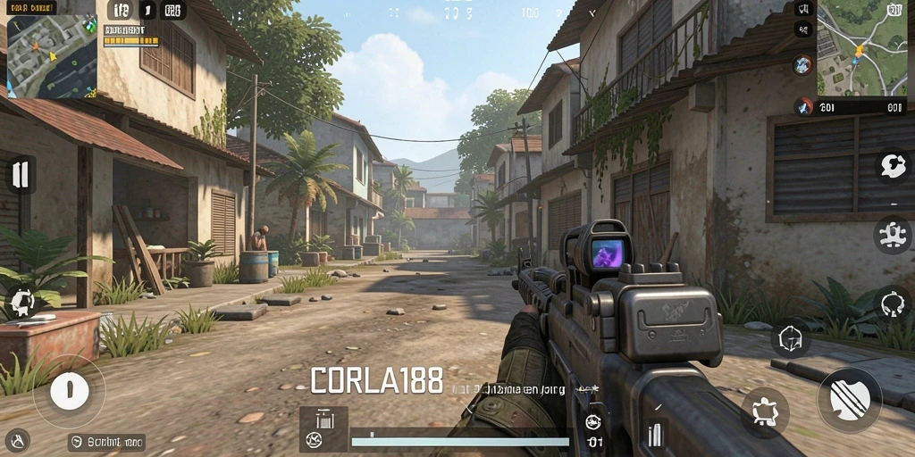Tampilan aksi mendebarkan dalam gameplay <strong>CORLA188</strong> yang penuh tantangan.
