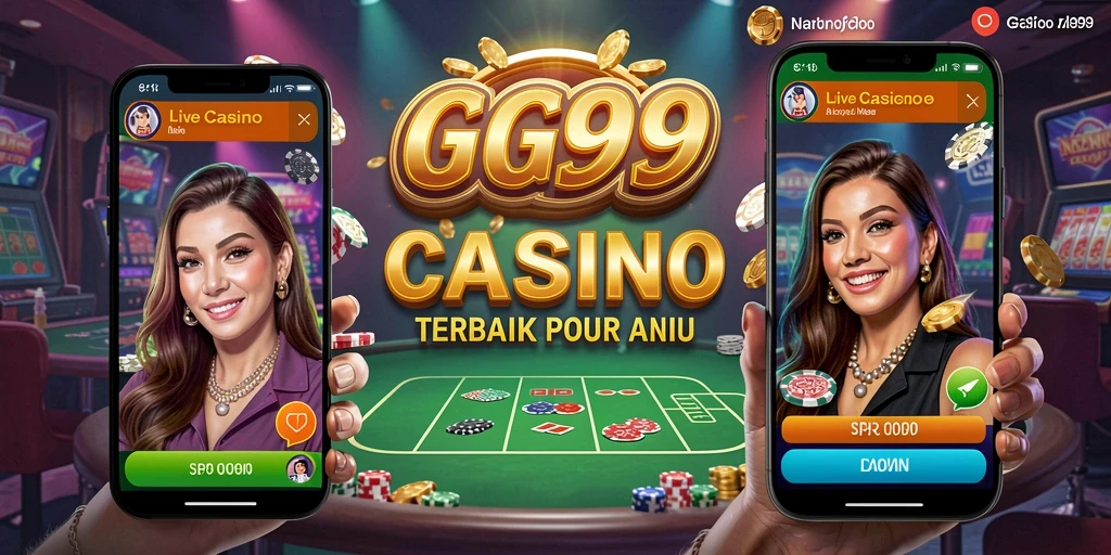 Tampilan gameplay GG999 yang menarik dalam Live Casino.