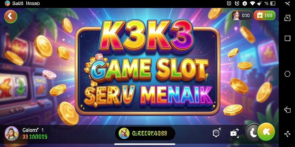 Gameplay K3K3 yang penuh warna dan menegangkan.