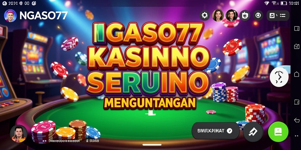 Tampilan menakjubkan dari gameplay NGASO77 yang mendebarkan.