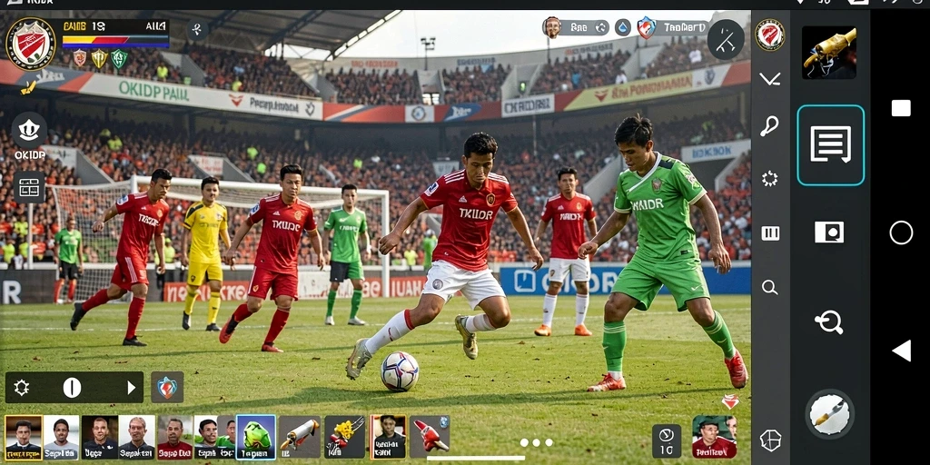 Tampilan gameplay OKIDR yang memukau dan mengasyikkan.