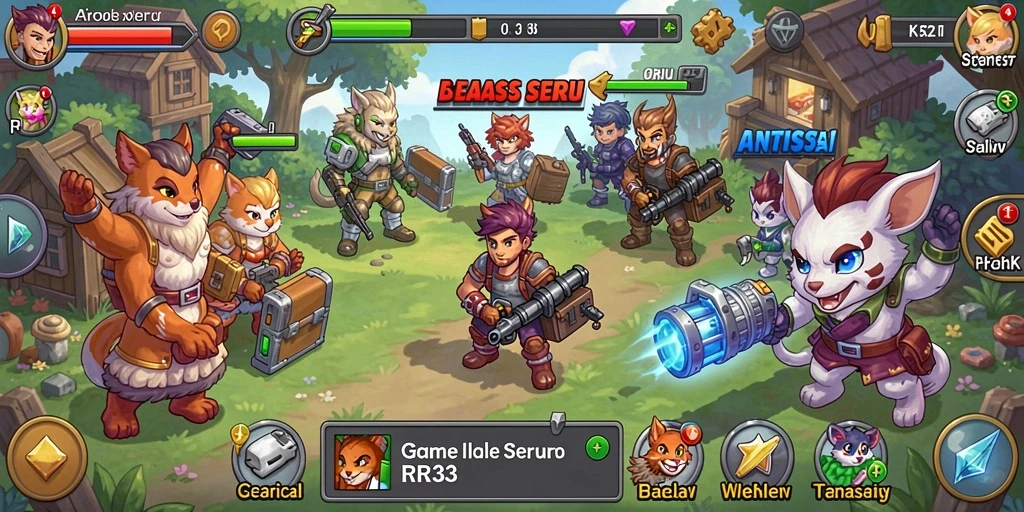 Tampilan gameplay RR33 yang menarik dan menghibur.