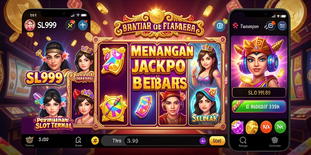 Tampilan gameplay slot menarik dari SL999 dengan fitur khusus.