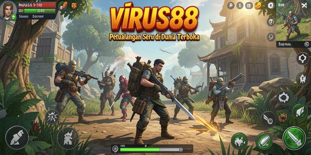 Tangkapan layar menunjukkan gameplay mendebarkan di dunia terbuka.