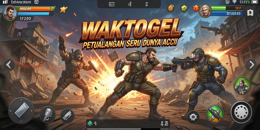 Tampilan gameplay seru dan mengasyikkan dari WAKTOGEL.