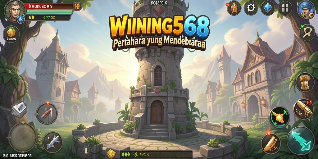 Gameplay menegangkan di WINNING568 dengan strategi Tower Defense.